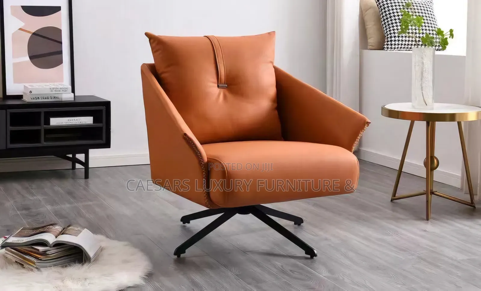 Executive Rotating Swivel Sofa Chair