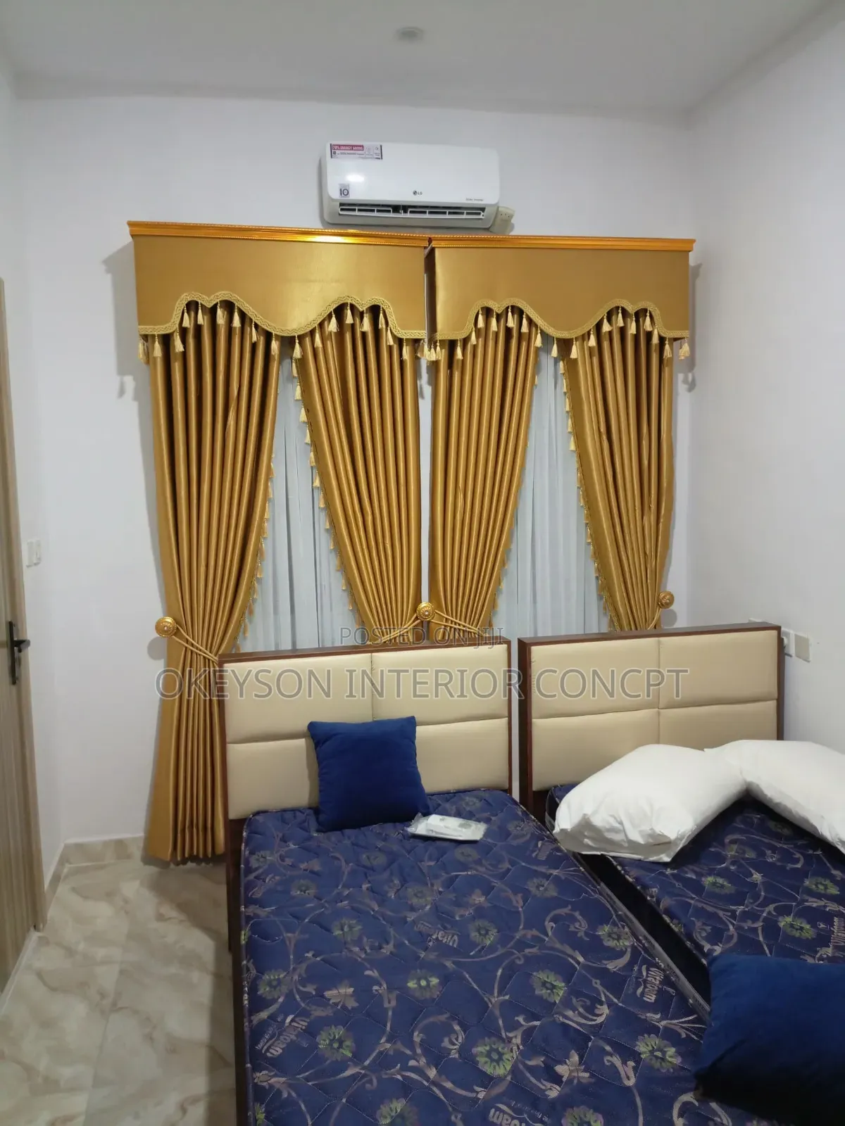 Quality Gold Curtain
