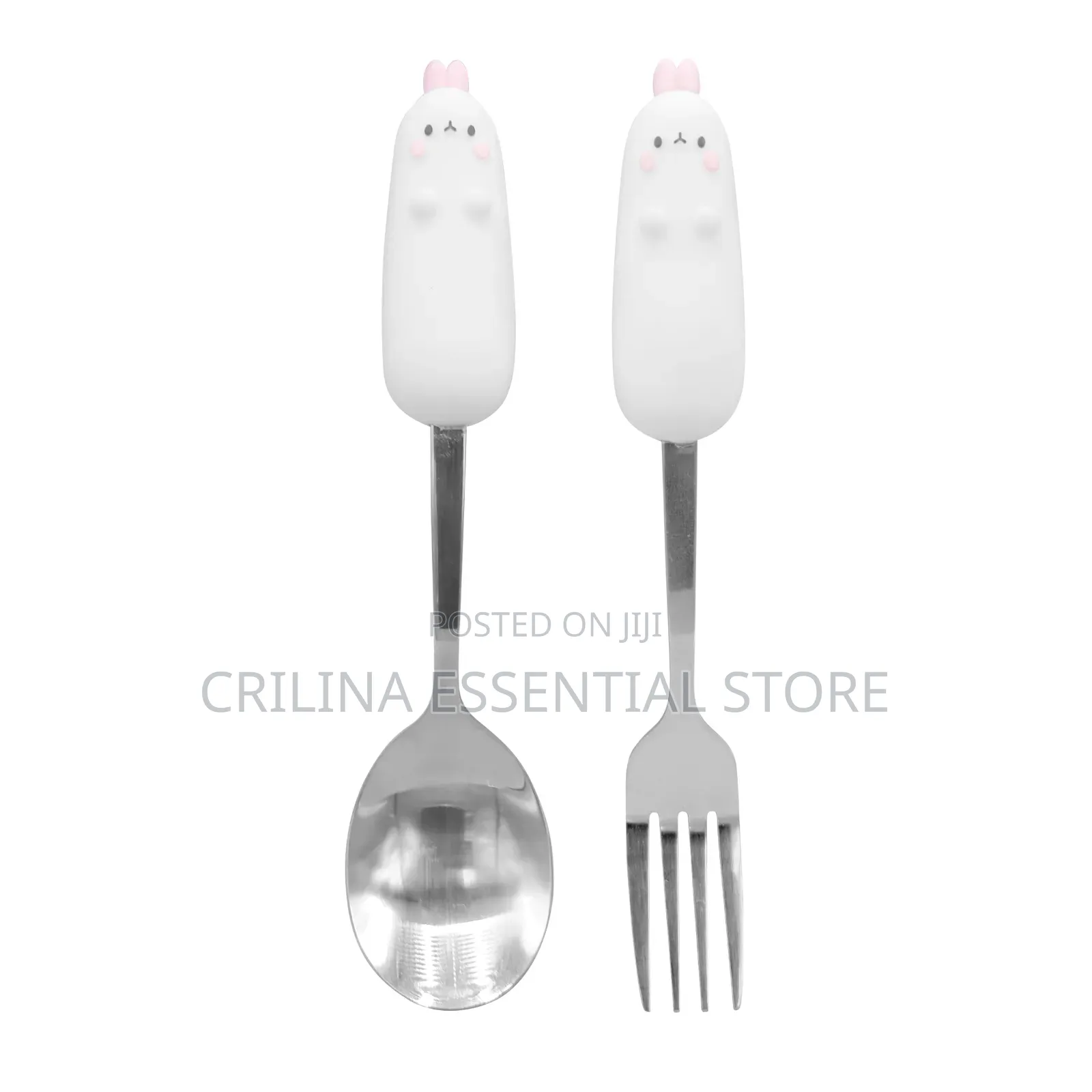 Two Piece Kids' Stainless Steel Cutlery Set (Souvenir)