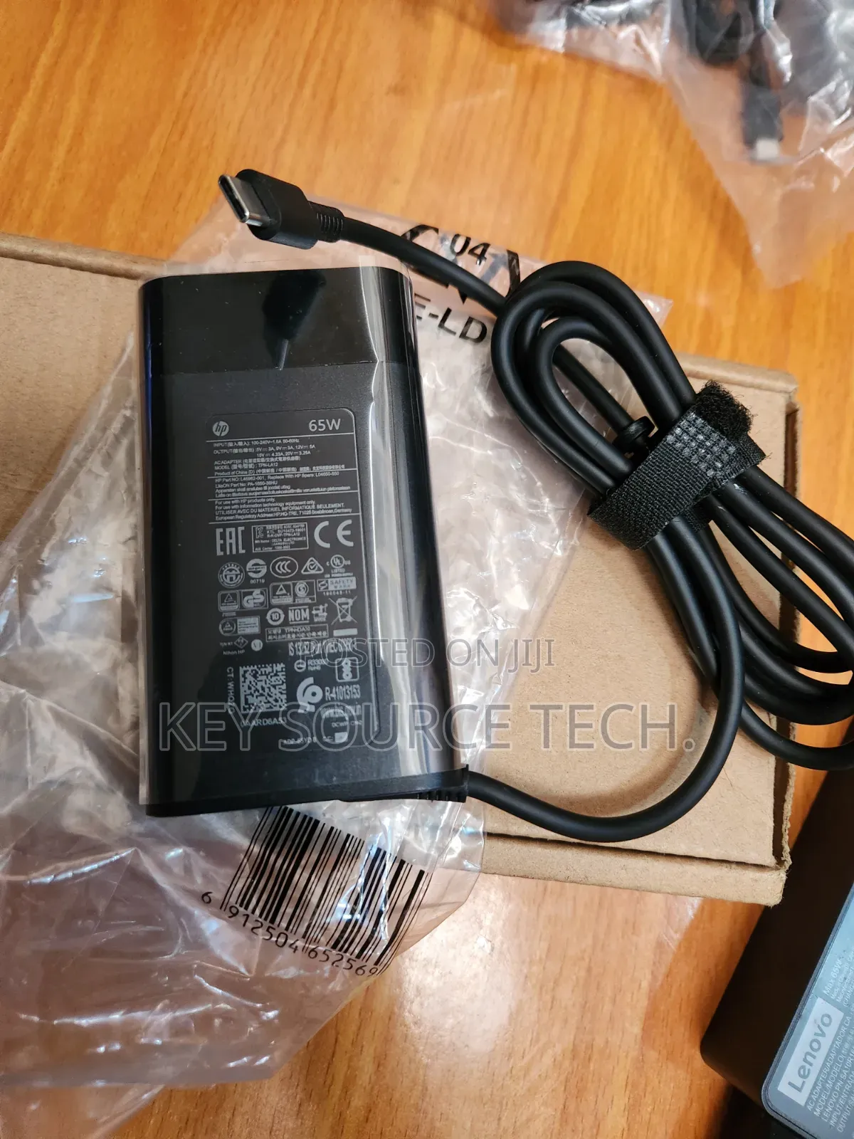 65w HP Type C Charger Oval Shape. USB C Adapter for HP Laptops 65w