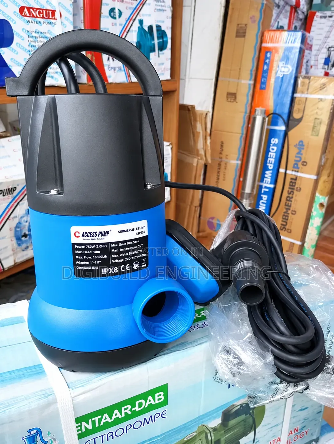 1hp Access Submersible Sewage Pump