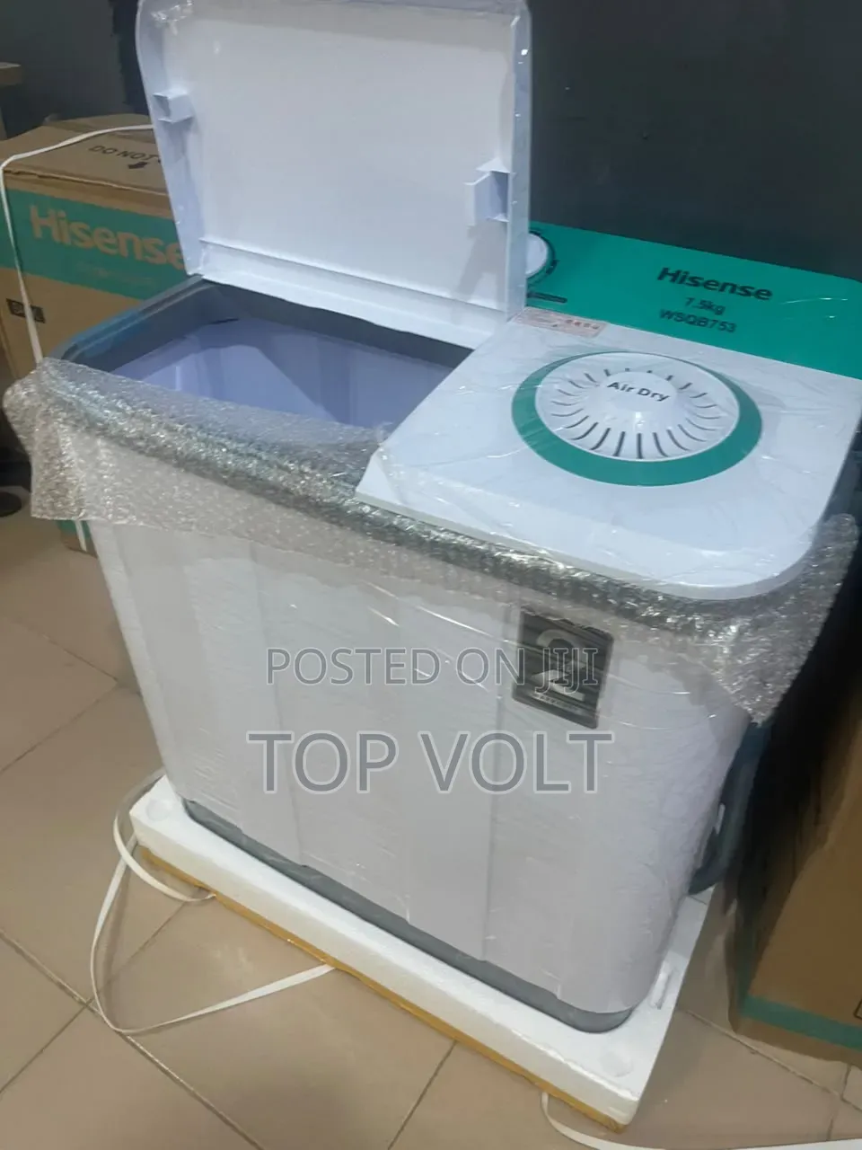 Hisense 7.5kg Top Loader Washing Machine
