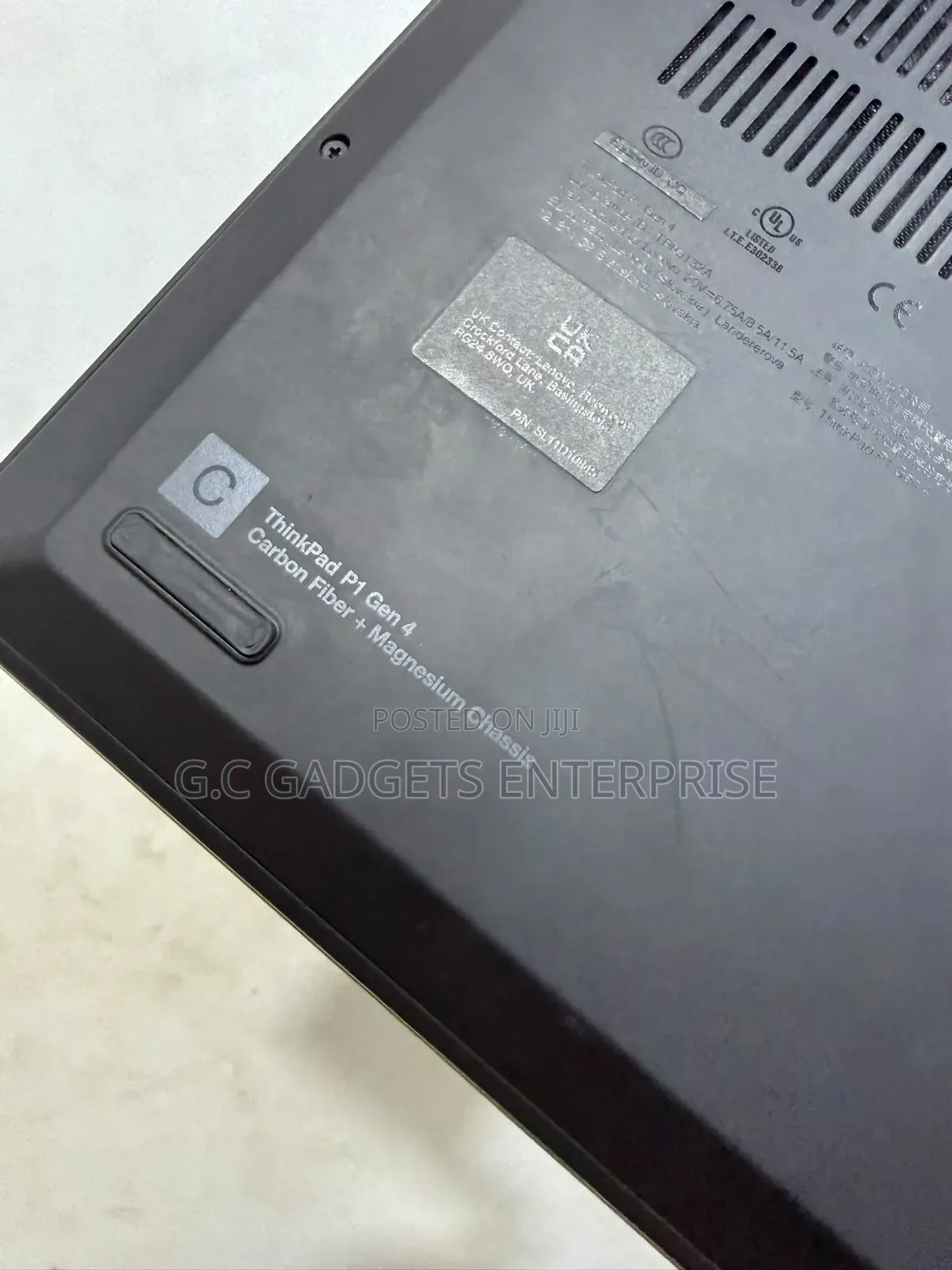 Laptop Lenovo ThinkPad P1 Gen4 16GB Intel Core i7 SSD 512GB