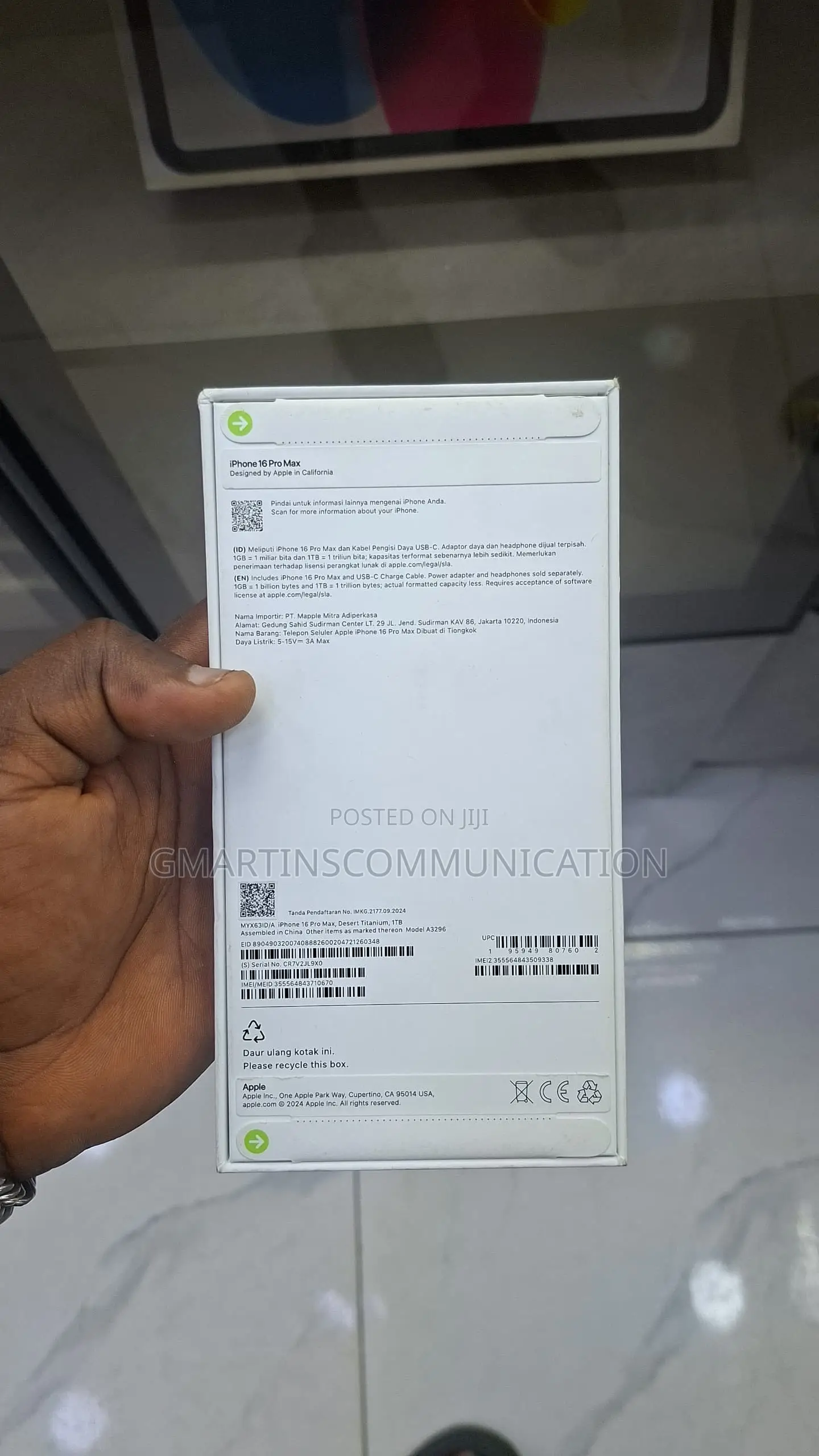 New Apple iPhone 18 Pro Max 256 GB Purple