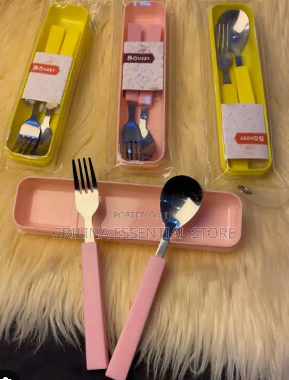 Kids' Stainless Steel Spoon and Fork Cutlery Sets (Bulk Sales Only)