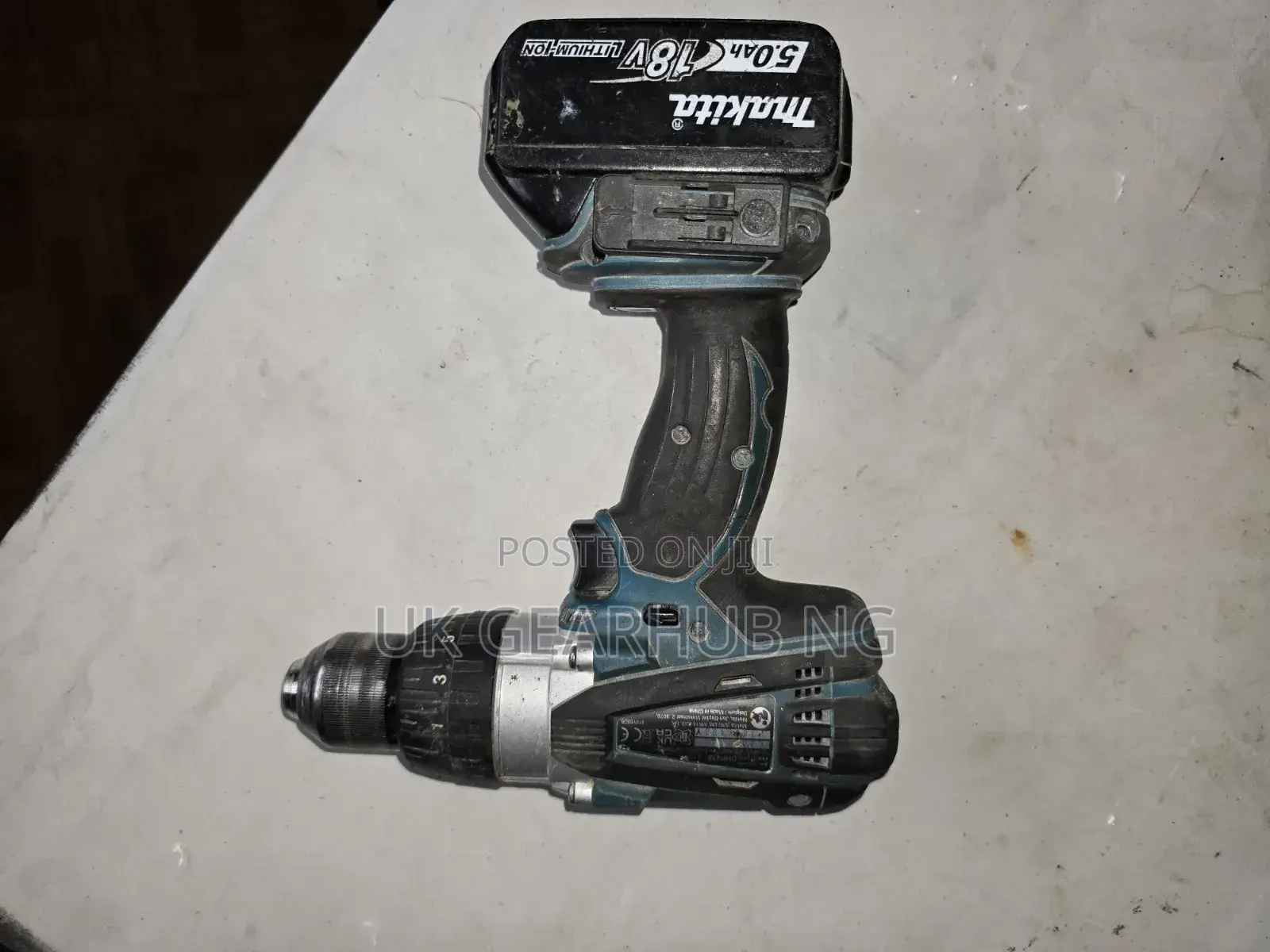 Makita DHP458 18V LXT Combi Drill + 5Ah Battery & Charger