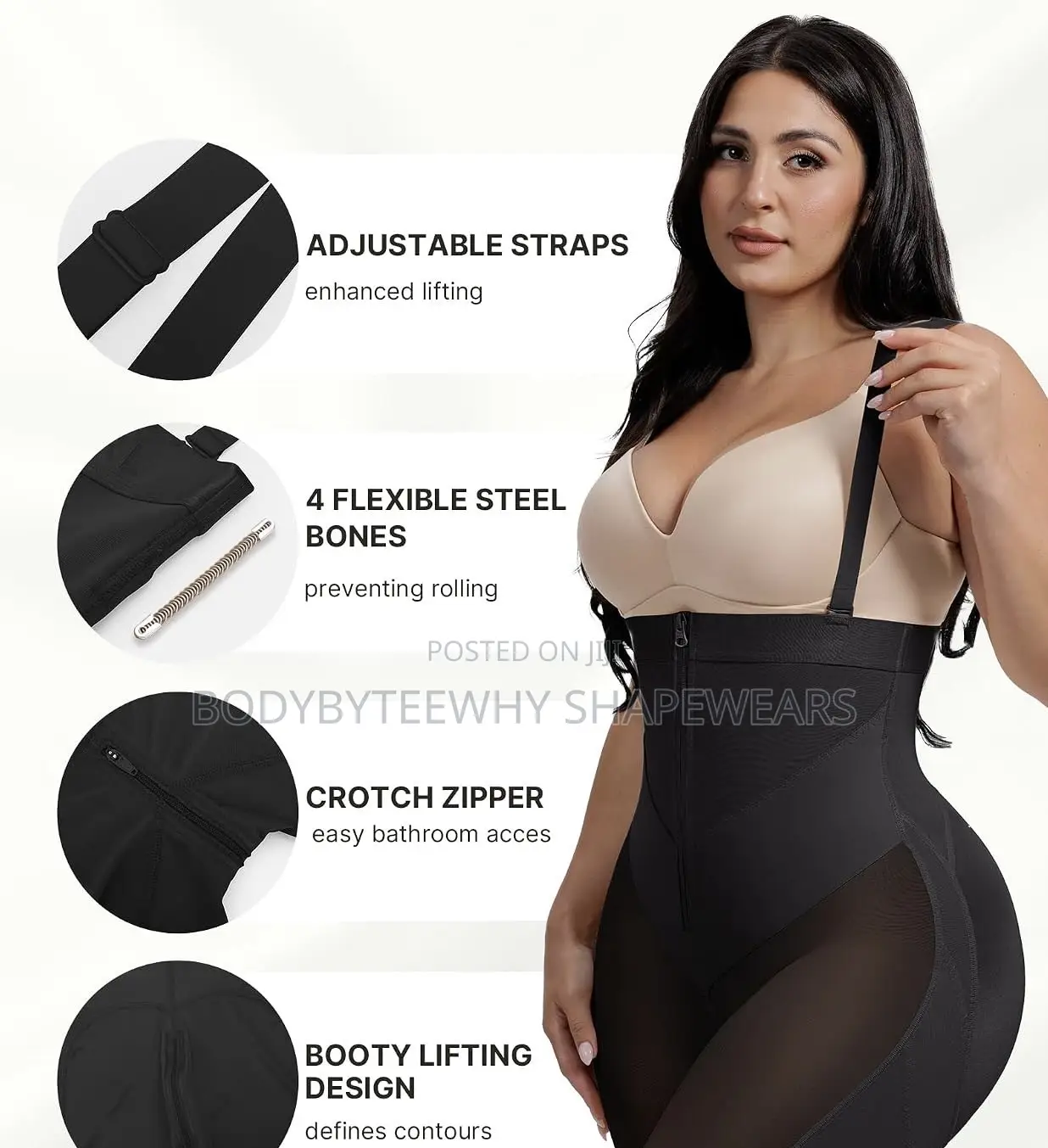 Fula Faja Shaper With Detachable Straps