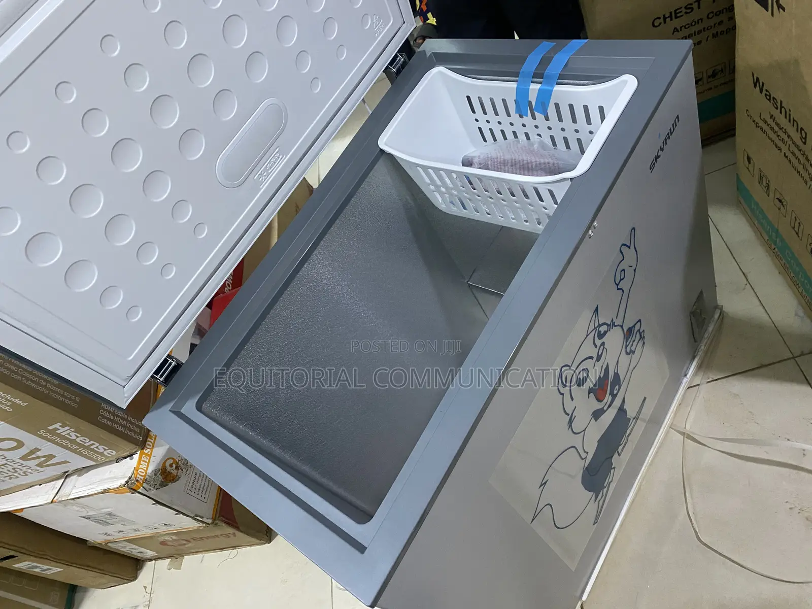 Skyrun BD-250AI Chest Freezer 200L Energy Saving Inverter