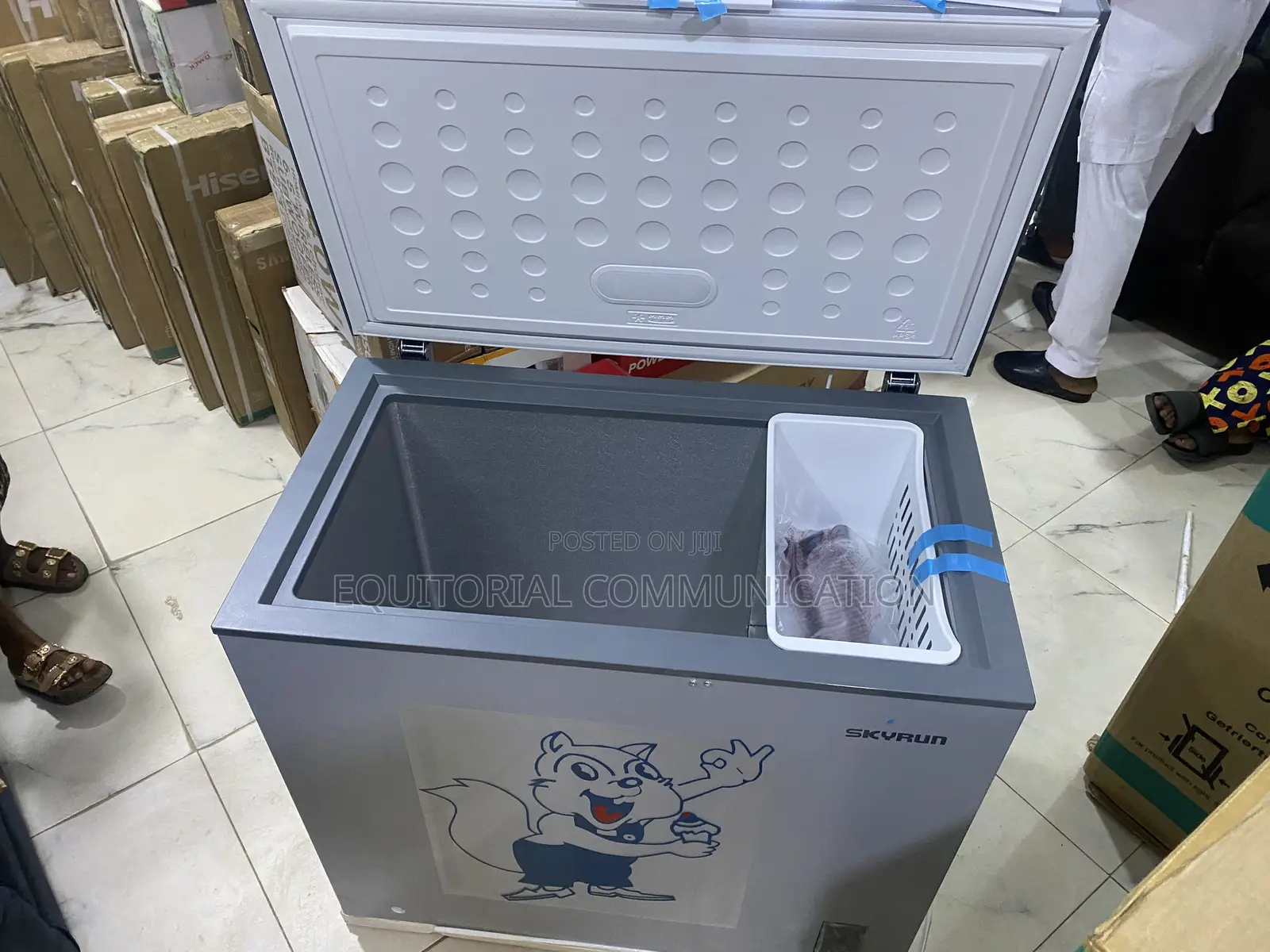 Skyrun BD-250AI 200L Inverter Chest Freezer Unit