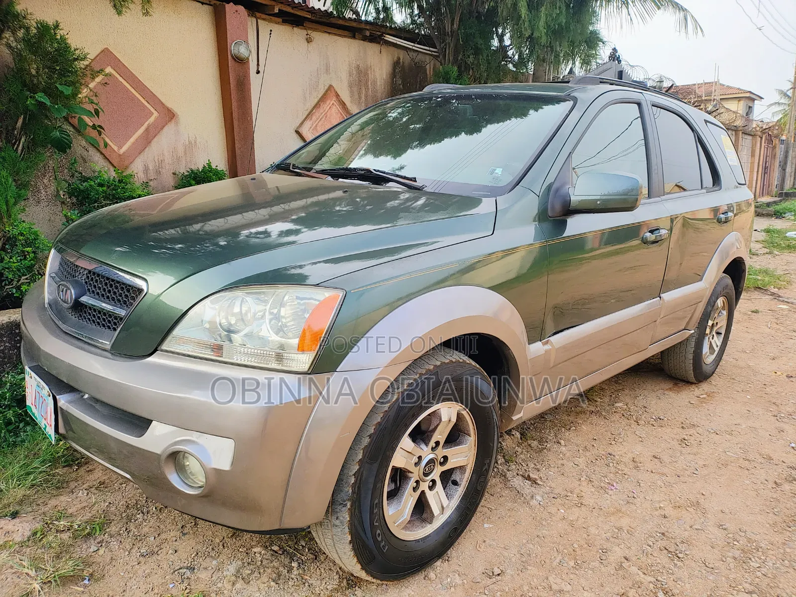 Kia Sorento 2007 Green