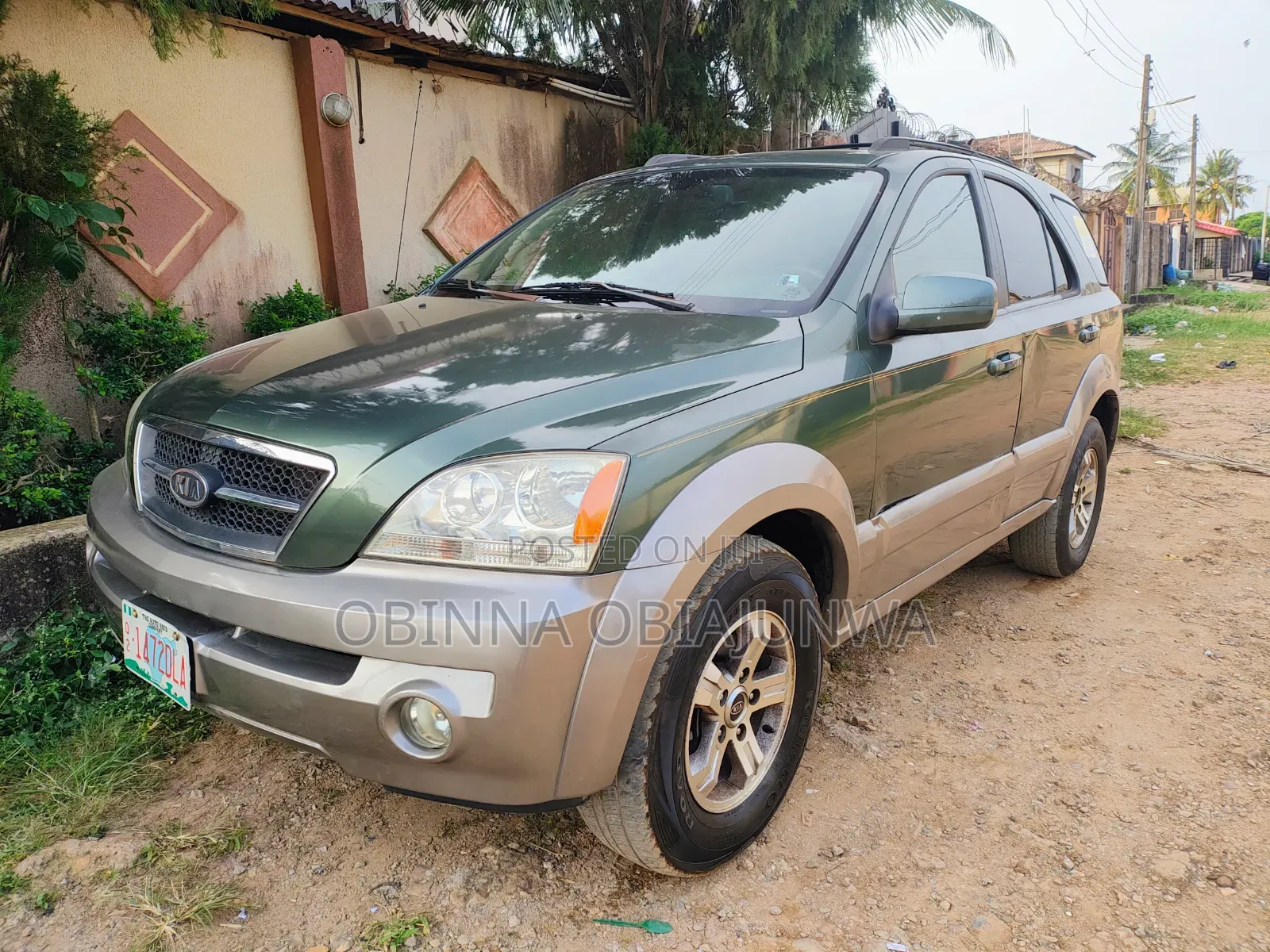 Kia Sorento 2007 Green