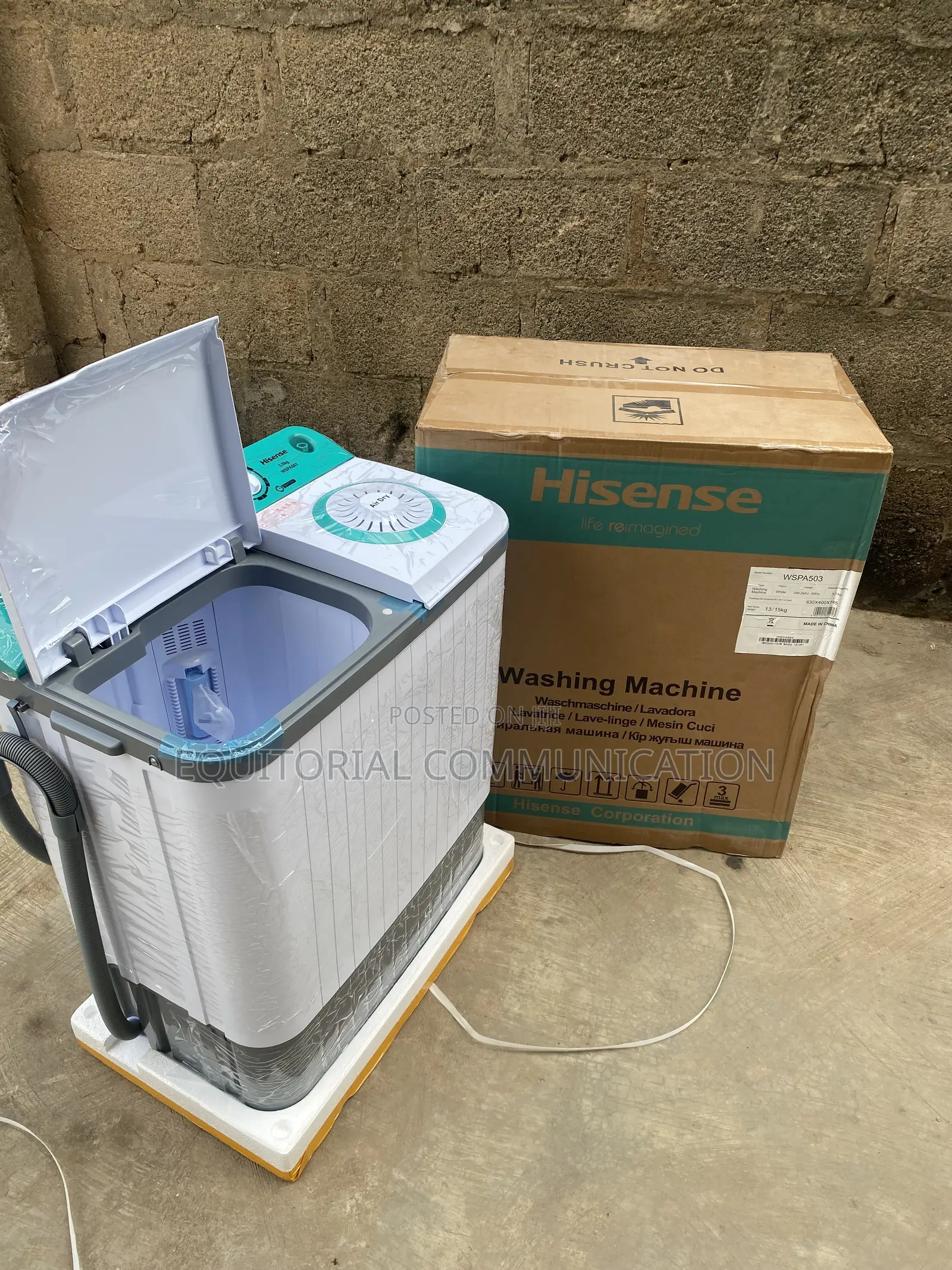 Hisense WSPA503 5KG Top-Load Washing Equipment