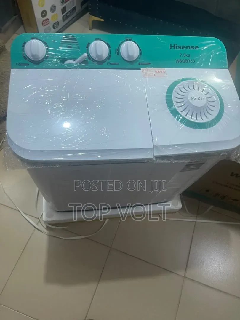 Hisense 7.5kg Twin Tub Wash and Spin Machine