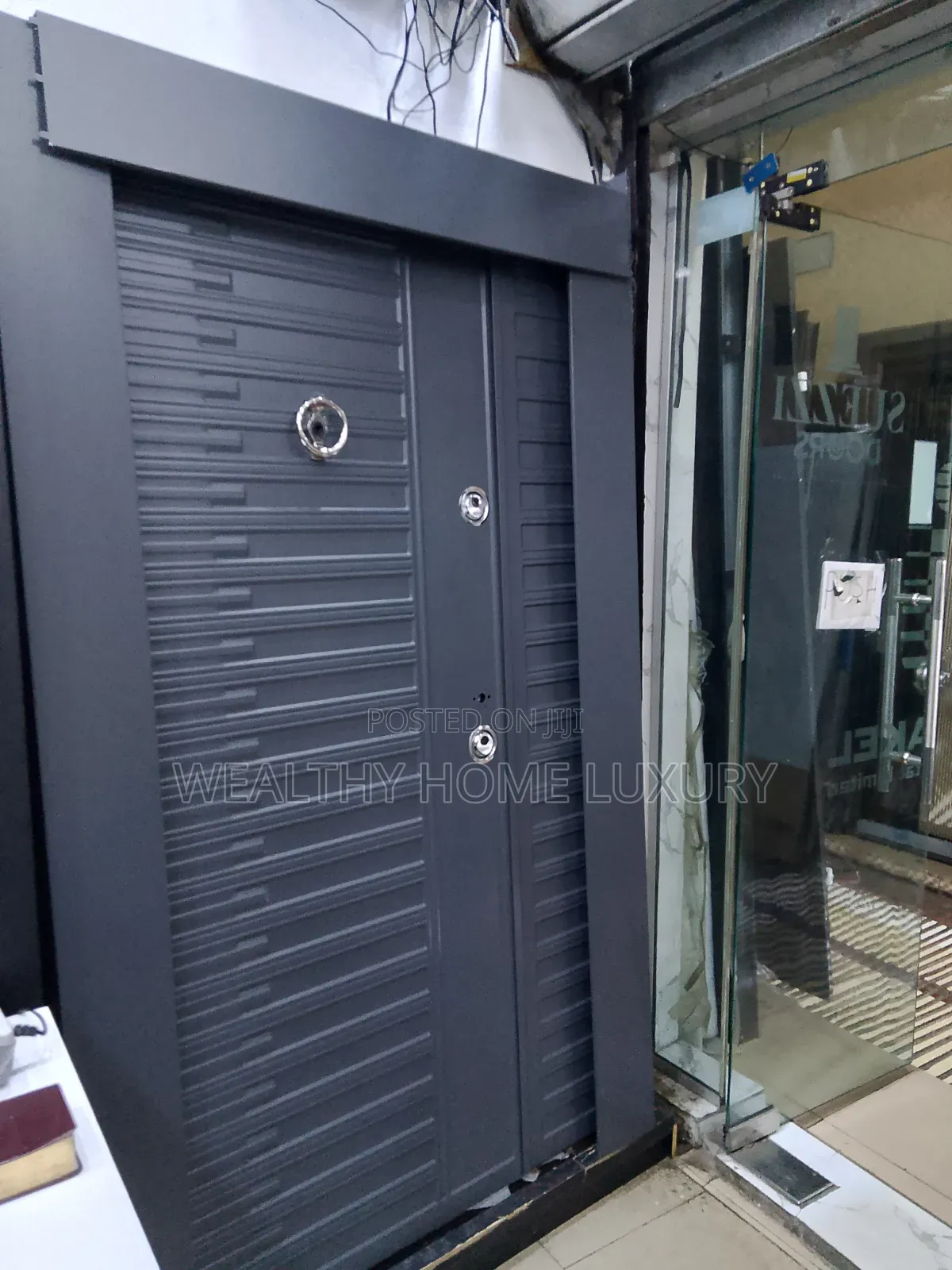 Heavy Duty Steel Security Door – Elegant & Durable