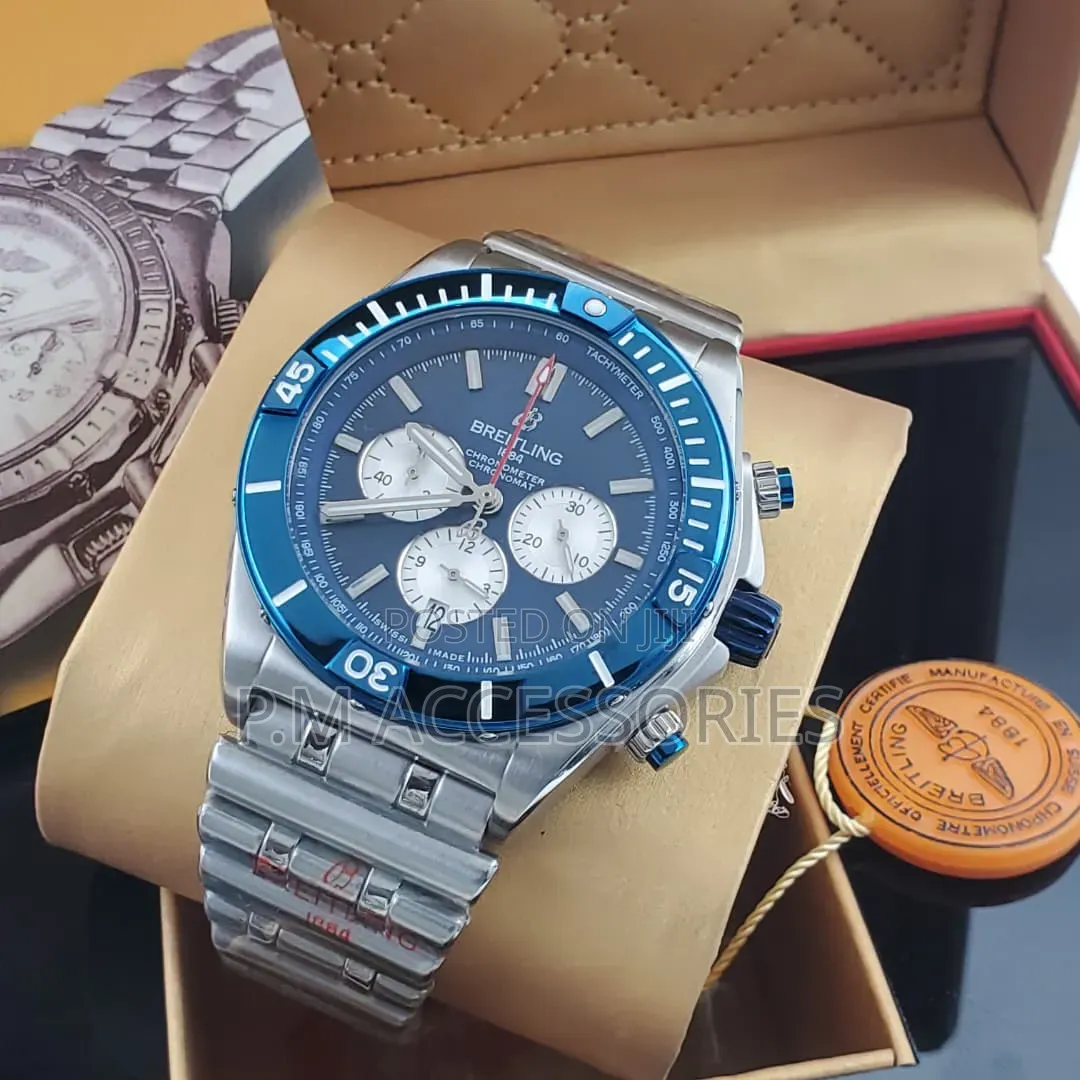 Luxury Breitling Classic Mens Watch