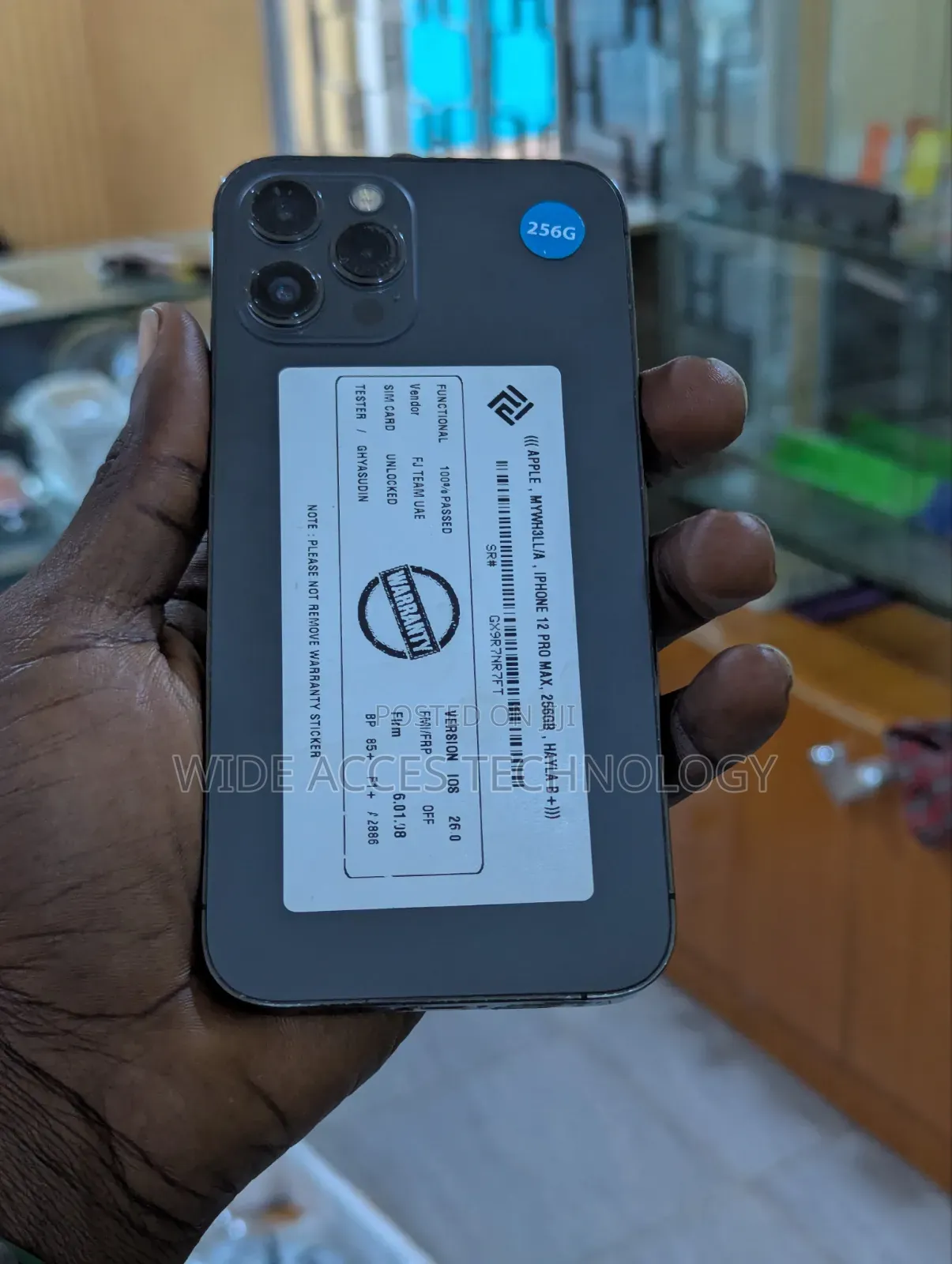 Apple iPhone 12 Pro Max 256 GB Black
