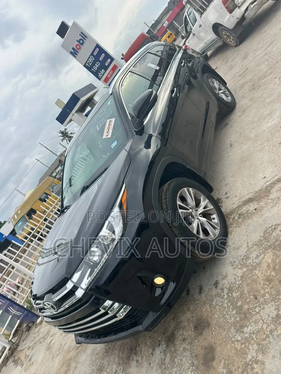 Toyota Highlander XLE V6 4x4 (3.5L 6cyl 6A) 2016 Black