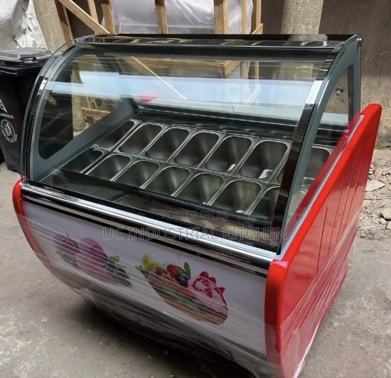 Ice Cream Display Freezer 14 Pans