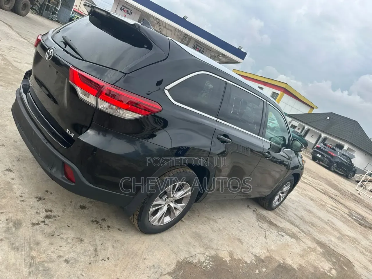 Toyota Highlander XLE V6 4x4 (3.5L 6cyl 6A) 2016 Black