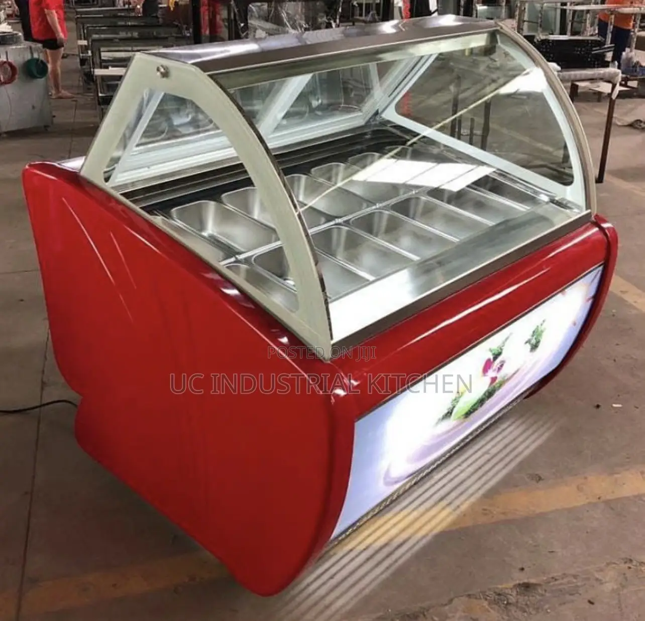 Ice Cream Display Freezer 14 Pans