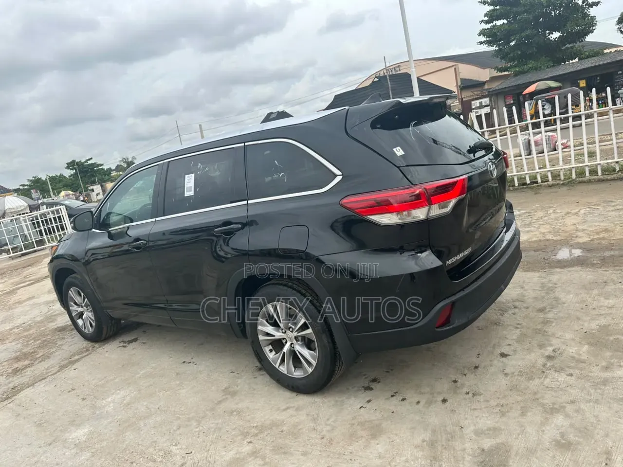 Toyota Highlander XLE V6 4x4 (3.5L 6cyl 6A) 2016 Black