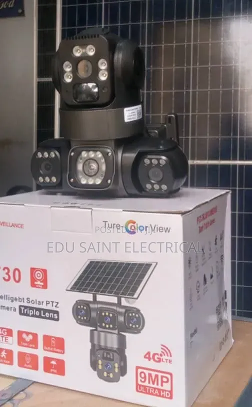 CCTV 3eyes Solar Camera