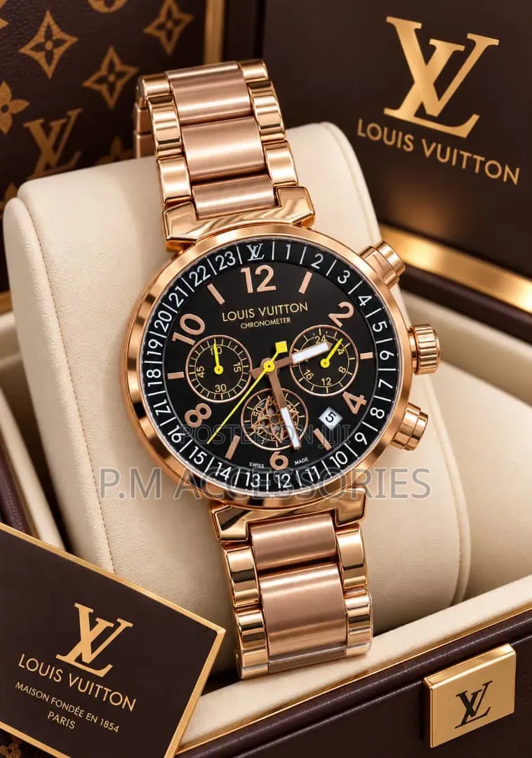 Louis Vuitton Quality Chain Watch