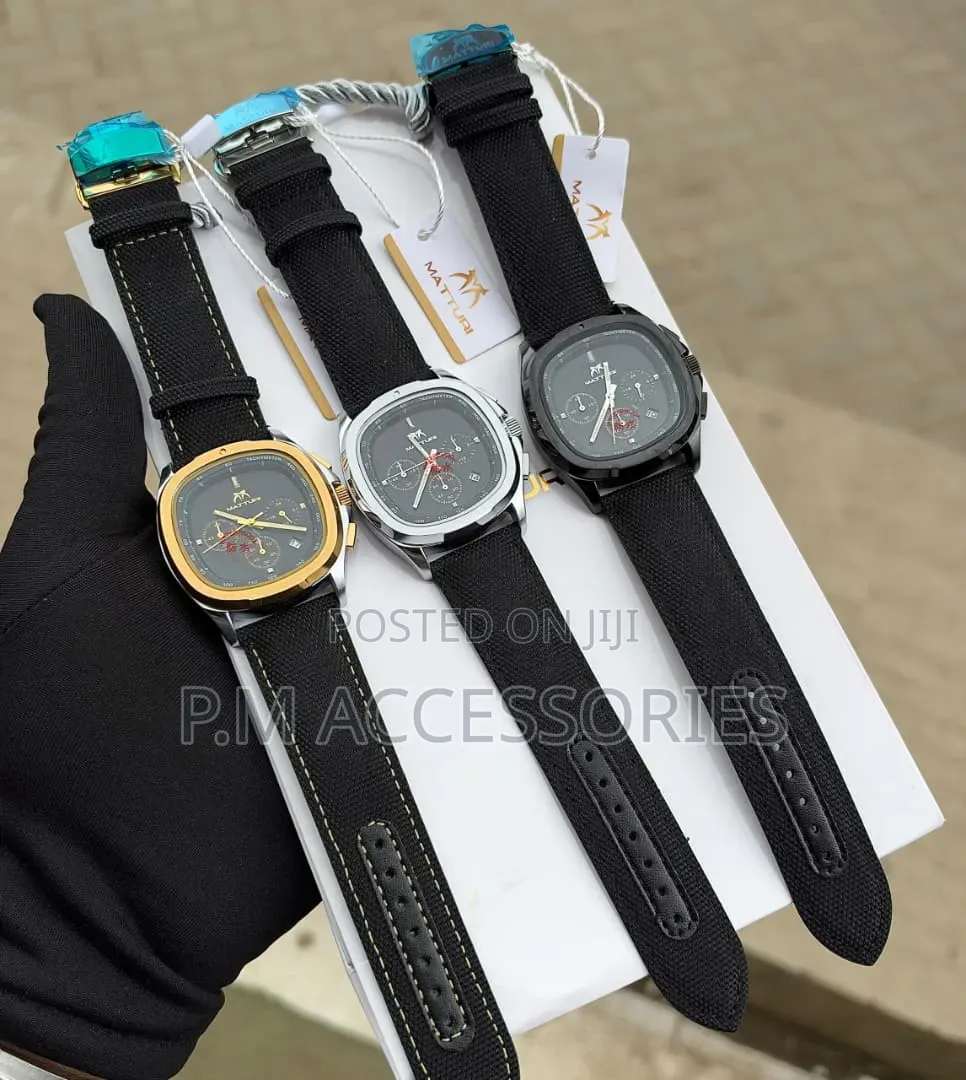 Matturi Classic Leather Watch