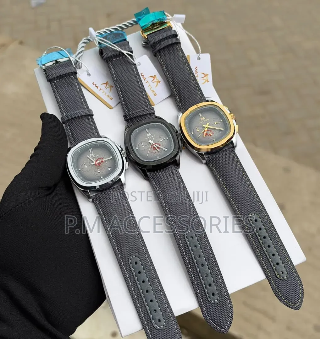 Matturi Classic Leather Watch