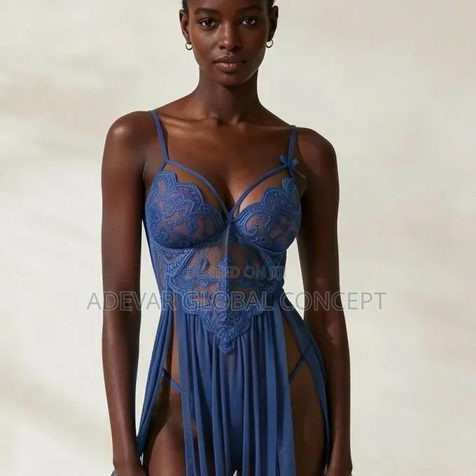 Sexy Nightwear Lace Mesh Slip Lingerie Dress Slim Fit Intimate Wear