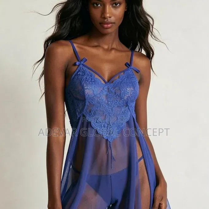 Sexy Nightwear Lace Mesh Slip Lingerie Dress Slim Fit Intimate Wear
