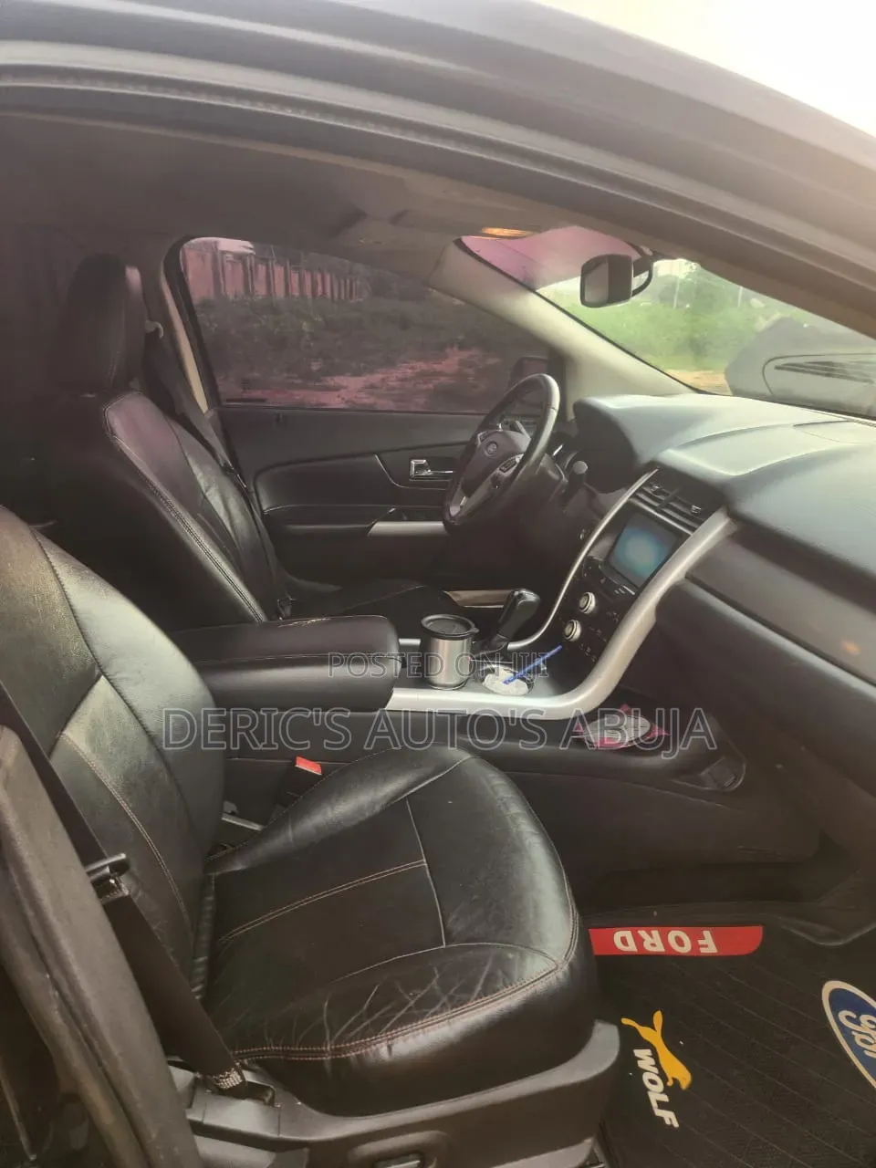 Ford Edge SEL 4dr SUV (2.0L 4cyl Turbo 6A) 2015 Black
