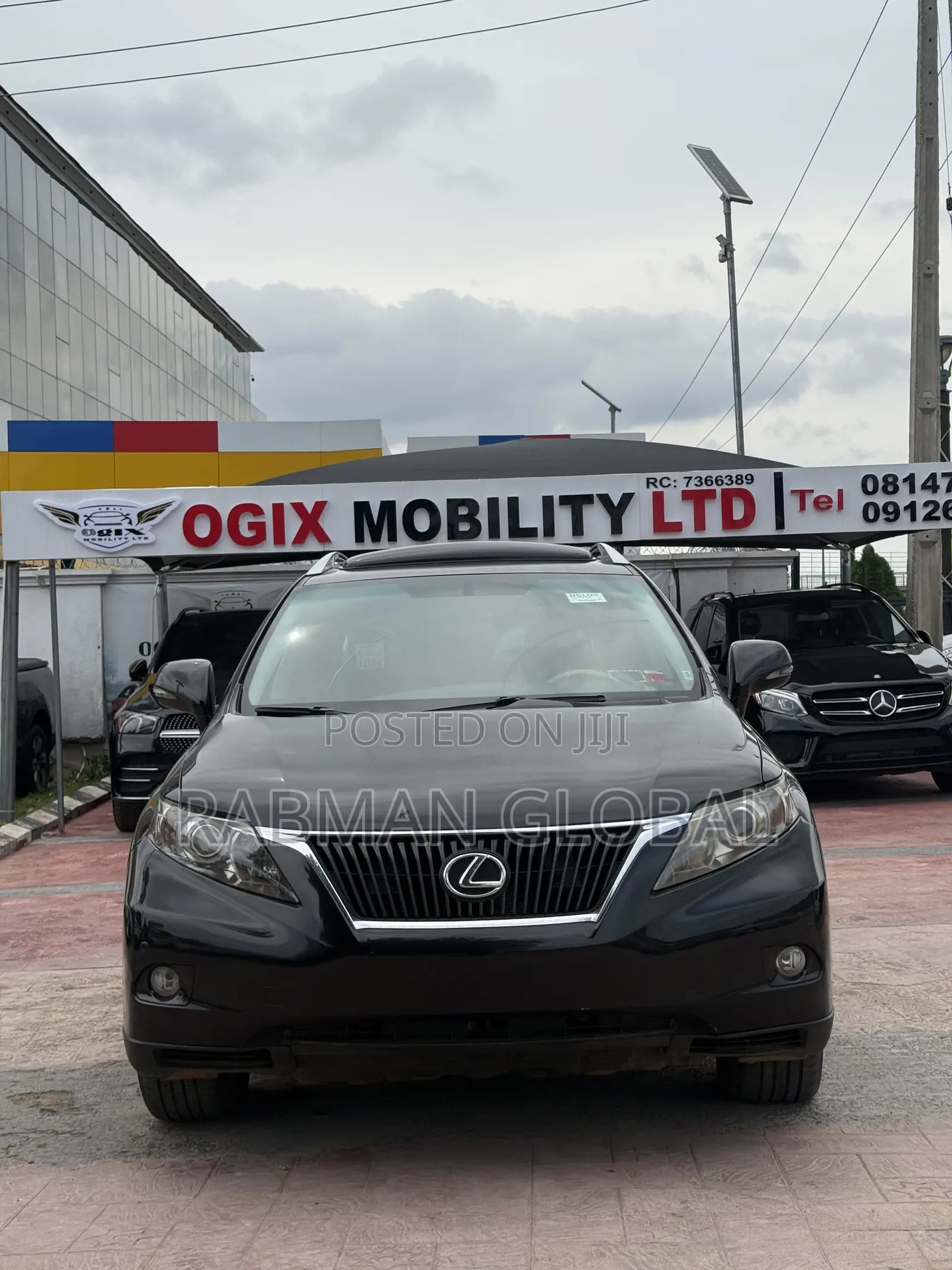 Lexus RX 350 AWD 2012 Black