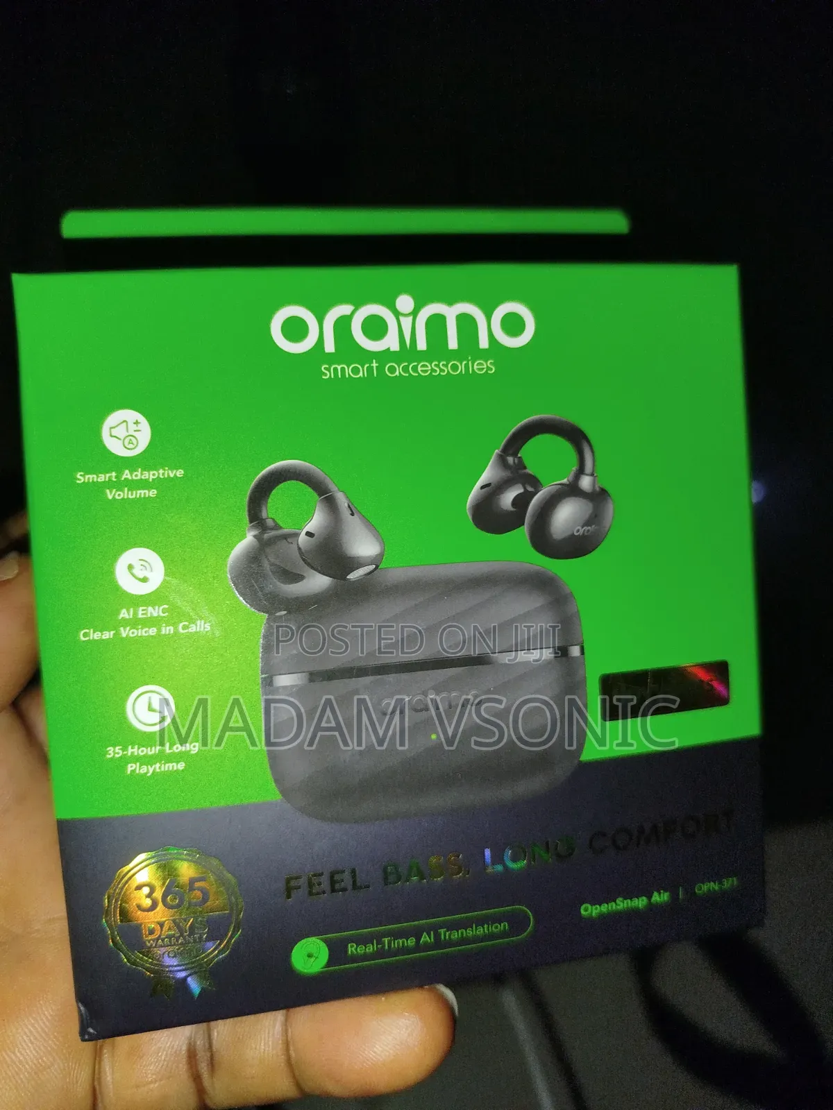 Oraimo 371 Clip Earpod
