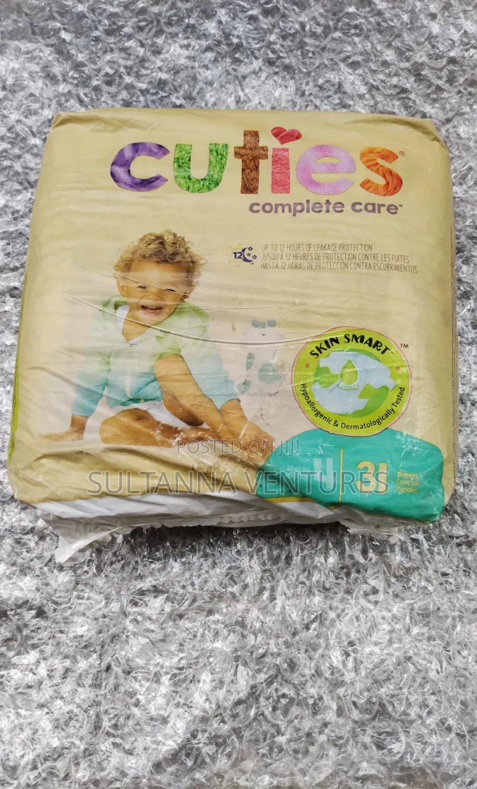 Cuties Complete Care Diaper (31 Counts)