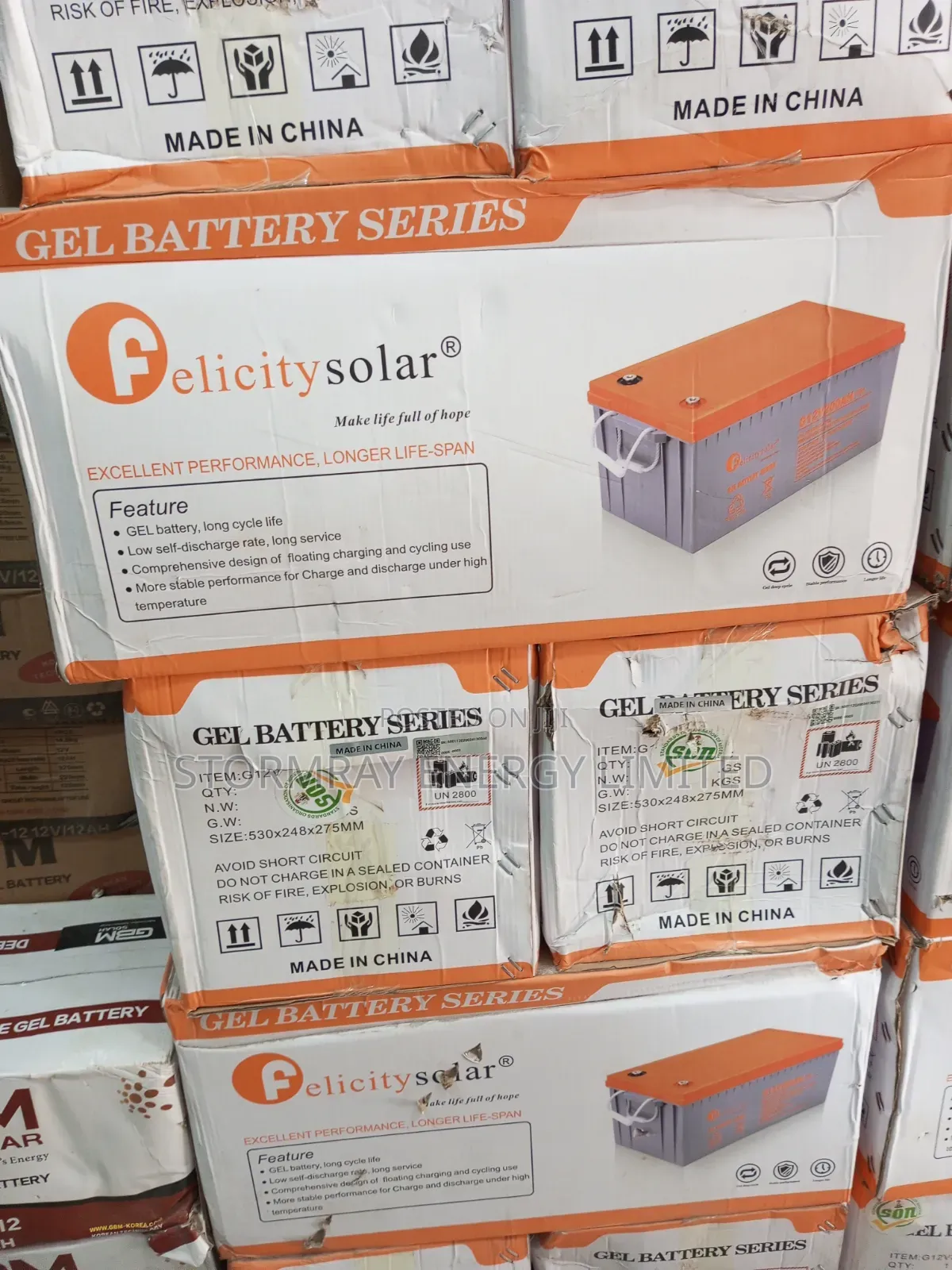 Gel Battery Felicity 200A