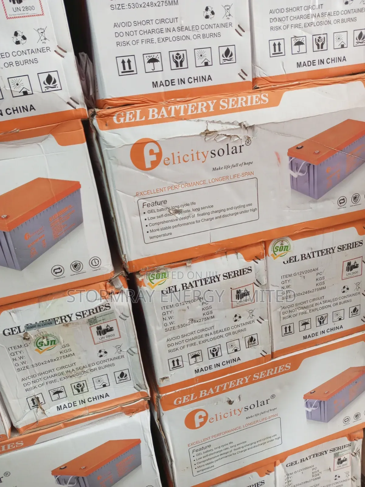 Gel Battery Felicity 200A