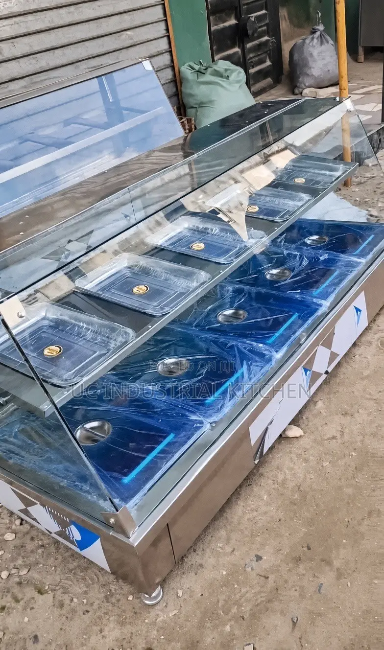 Five (5) Display Plates Food Warmer/Bain Marie