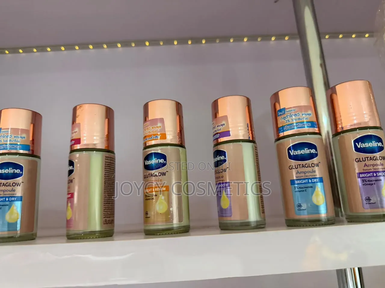 Vaseline GlutaGlow Ampoule Serum Deodorant