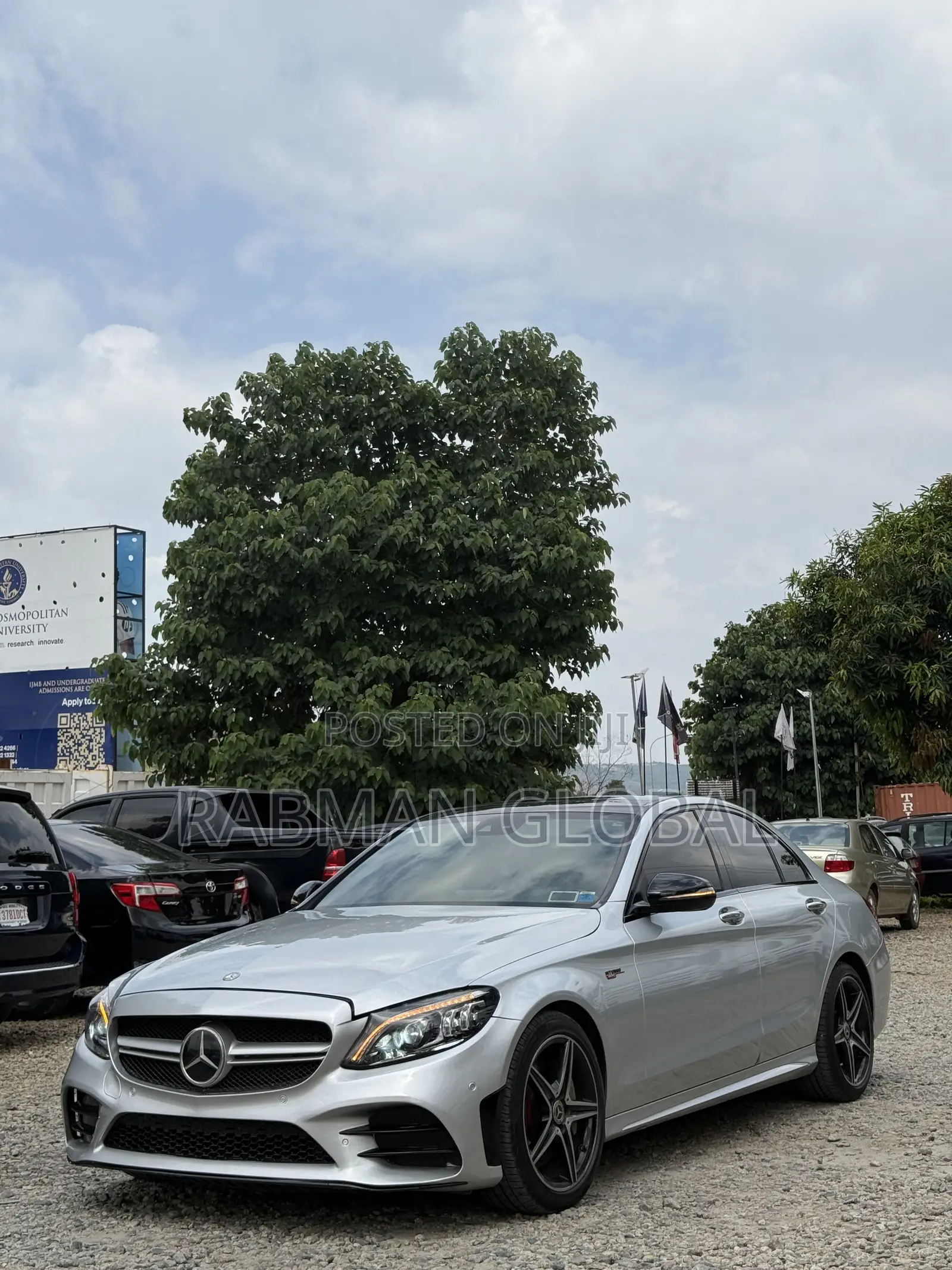 Mercedes-Benz C43 4Matic Sedan AWD (3.0L V6 9AM) 2017 Silver