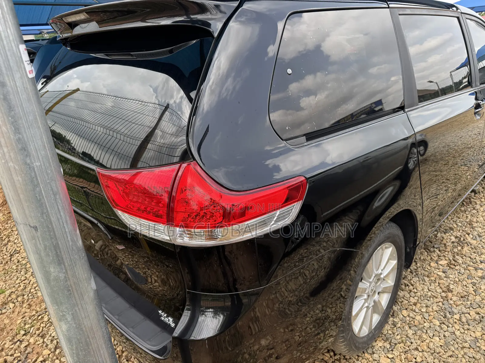 Toyota Sienna XLE 7 Passenger 2012 Black