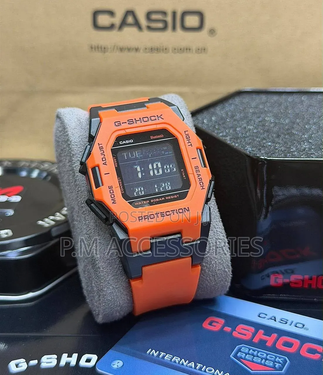 Sleek Fitting G-Shock Rubber Watch