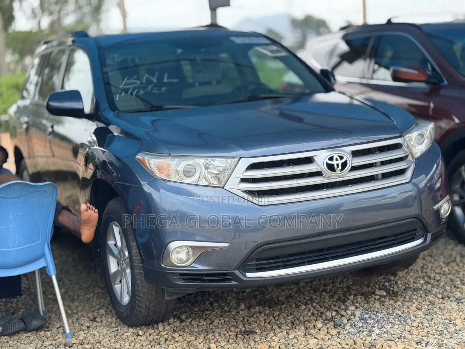 Toyota Highlander Limited 2011 Teal