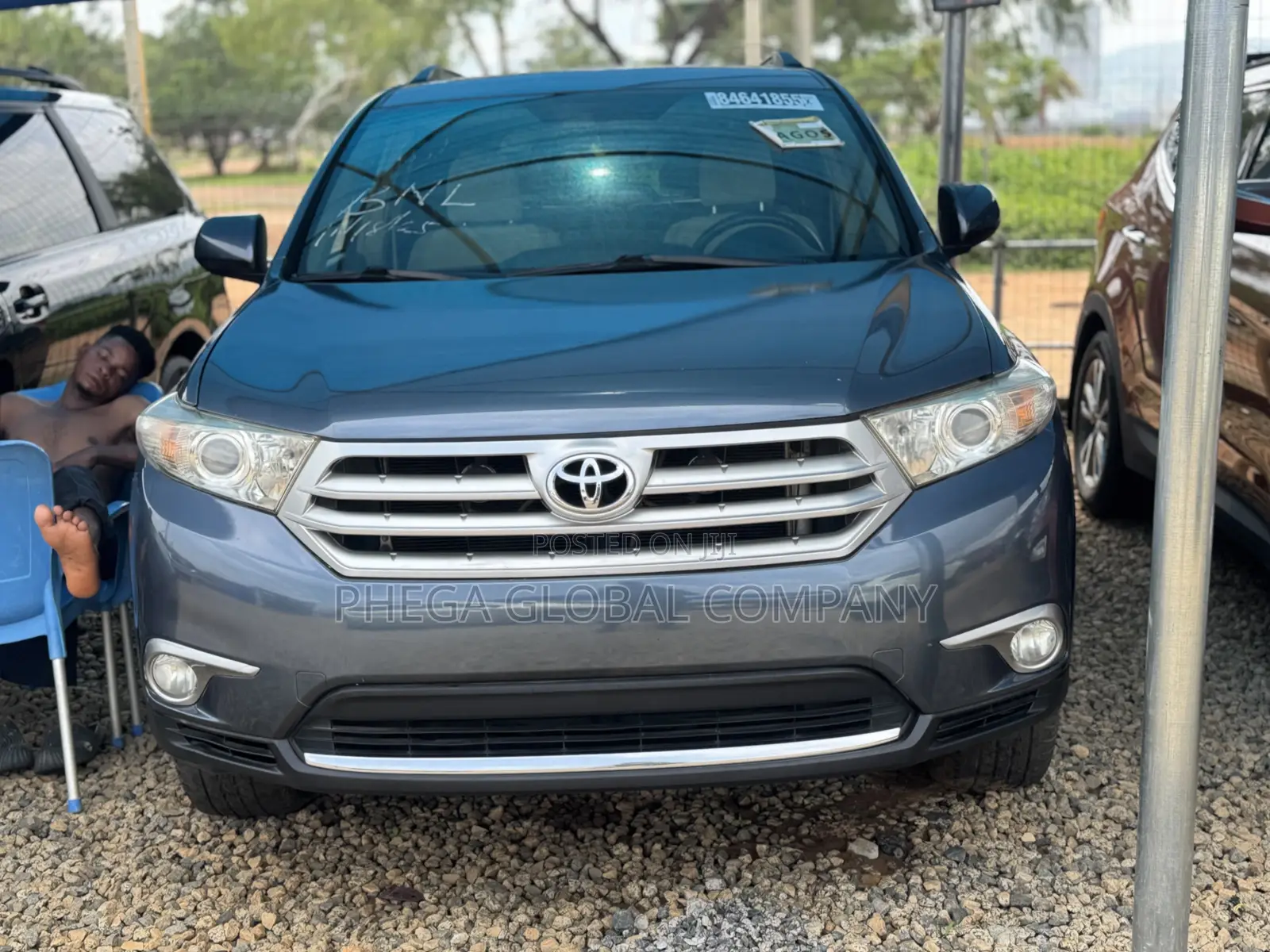 Toyota Highlander Limited 2011 Teal