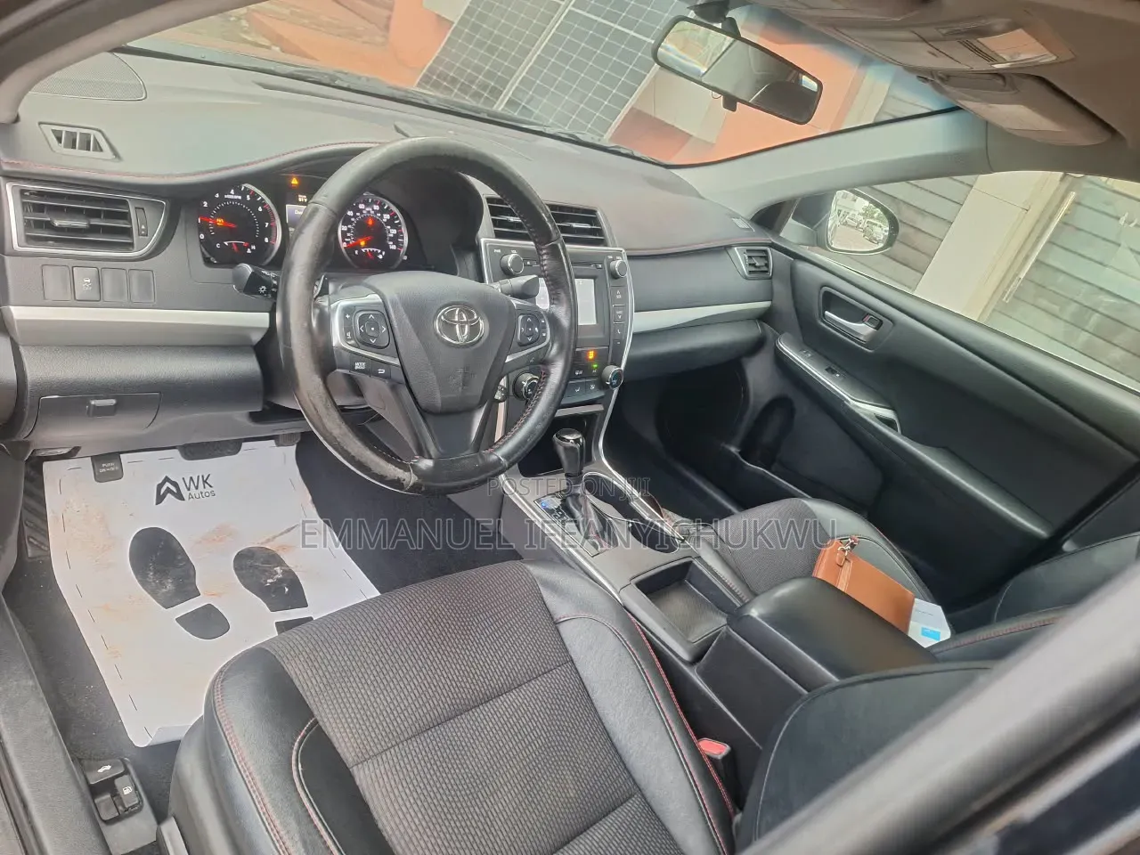 Toyota Camry SE 4dr Sedan (2.5L 4cyl 6A) 2016 Black