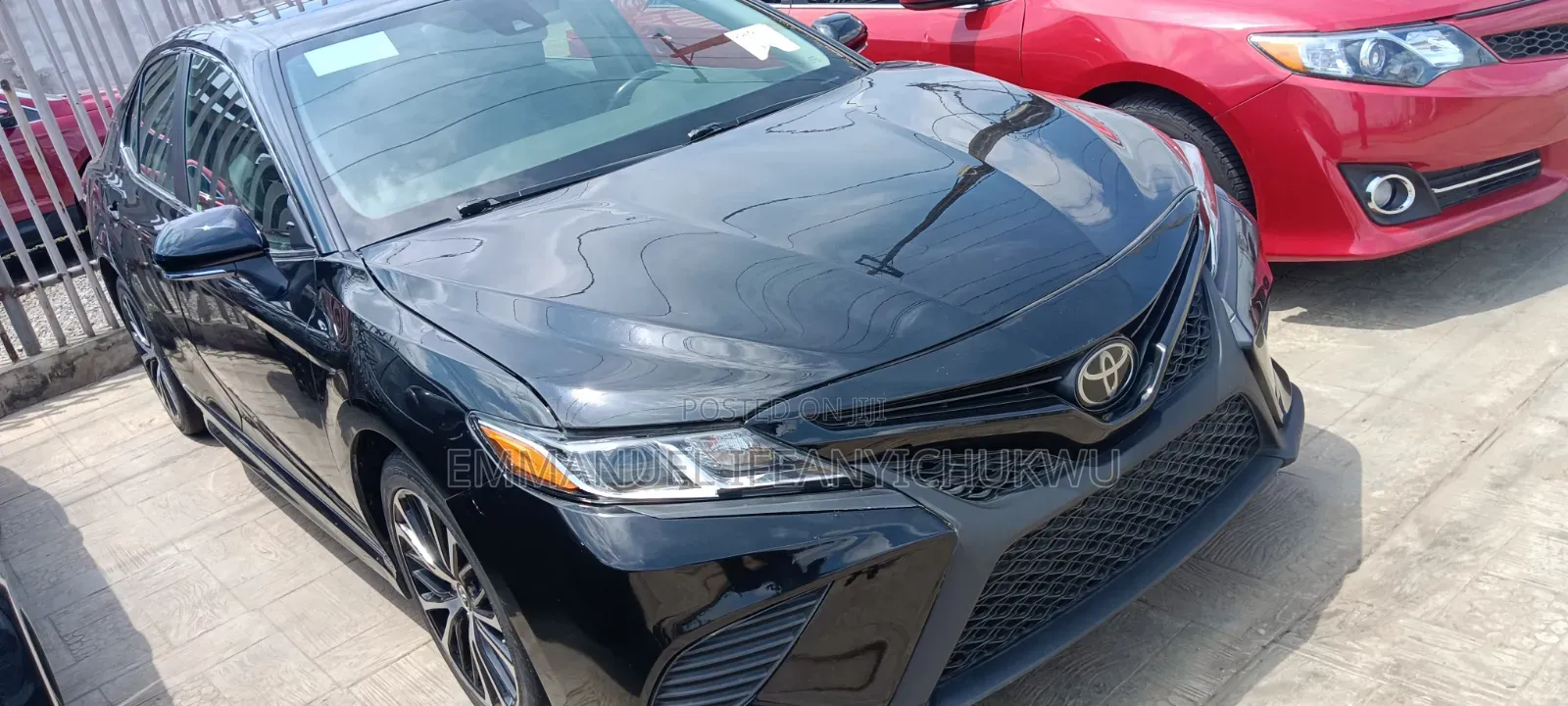 Toyota Camry XLE V6 FWD (3.5L 6cyl 8AM) 2018 Black