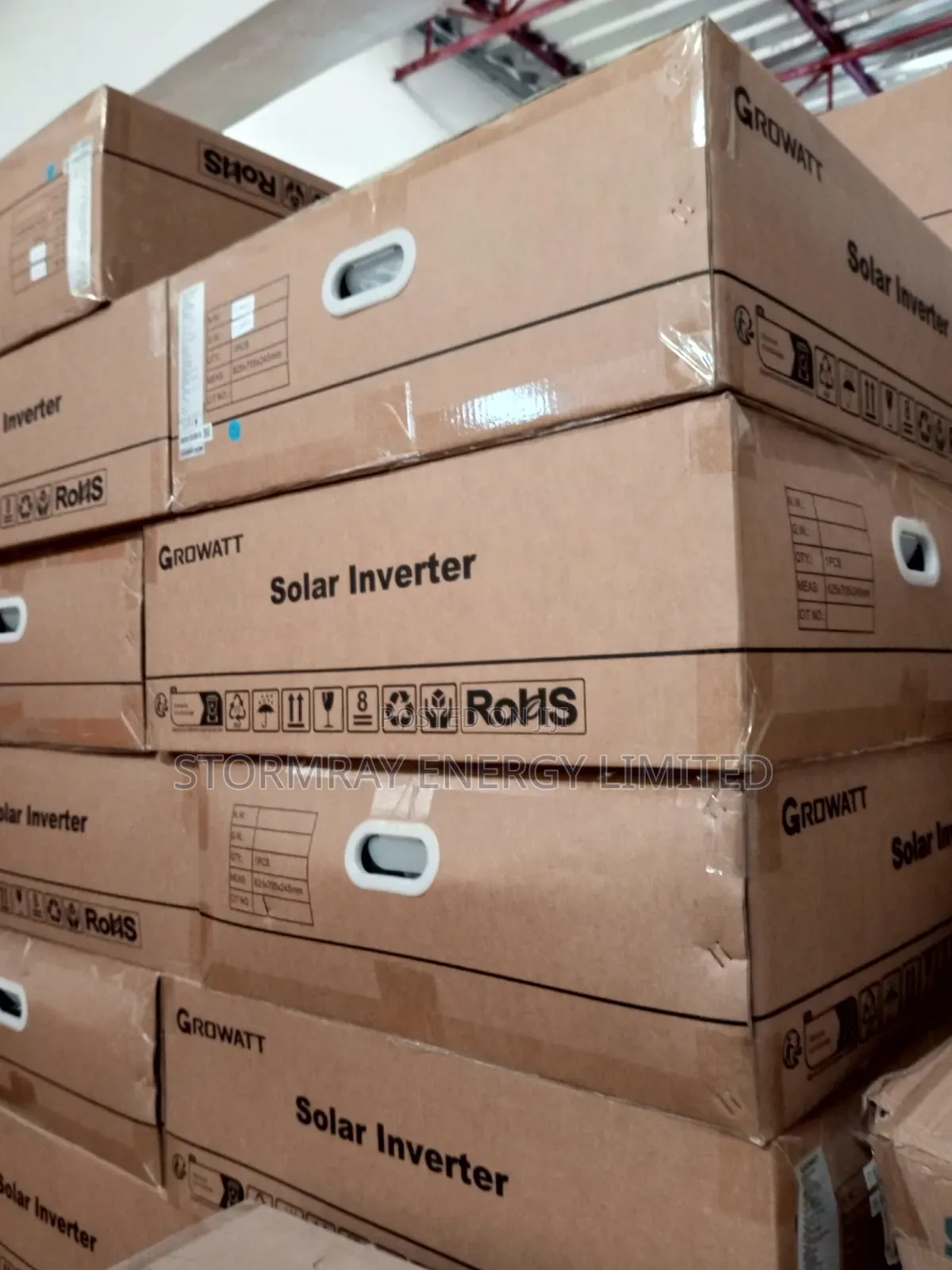 Growatt 12kva Hybrid Inverter 48v Smart Inverter