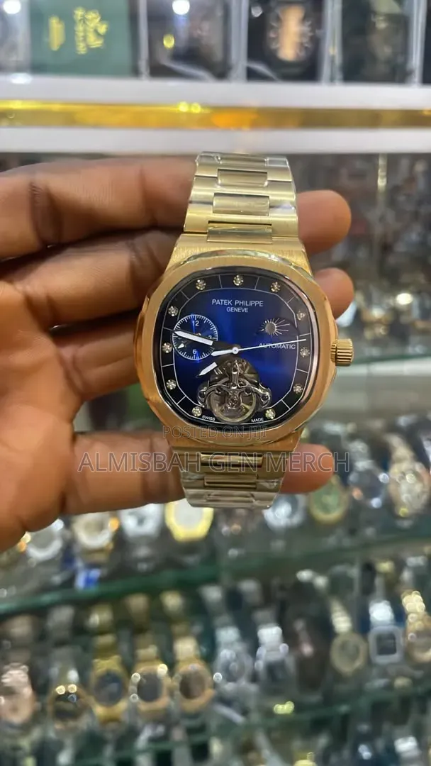 (PATEK PHILIPPE) Geneva Automatic Chain Watch