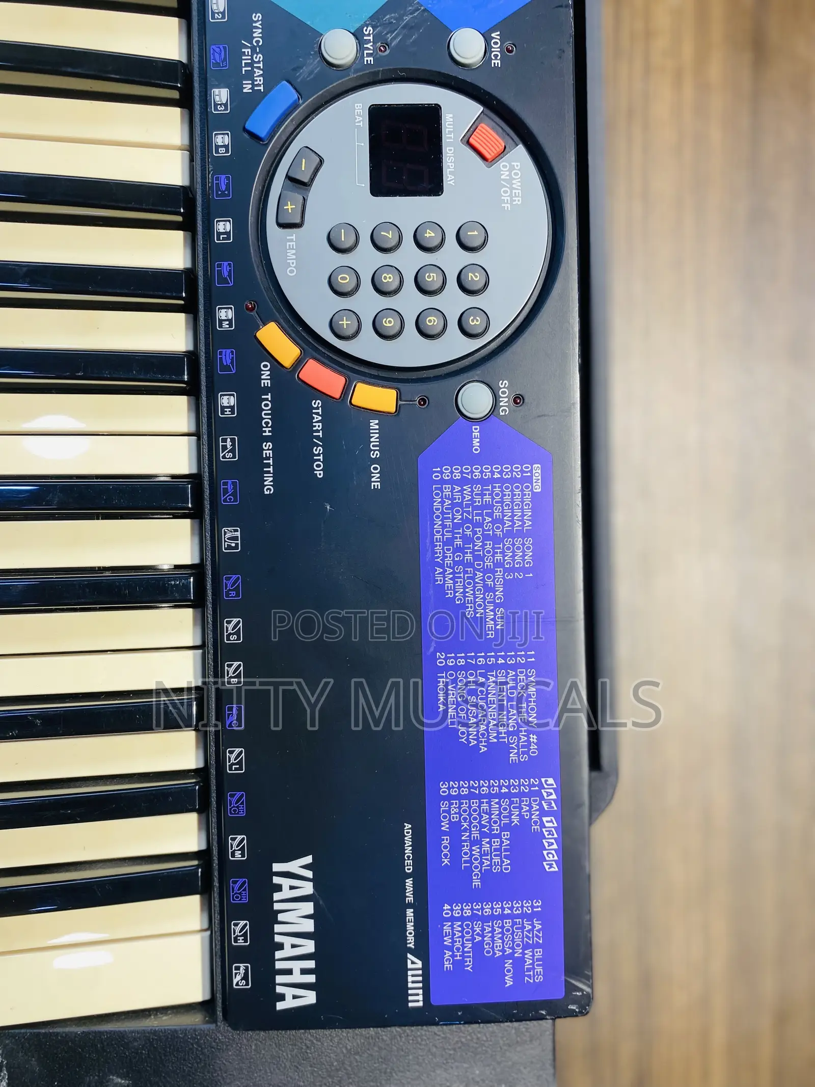PSR-27 Yamaha Keyboard UK-Used