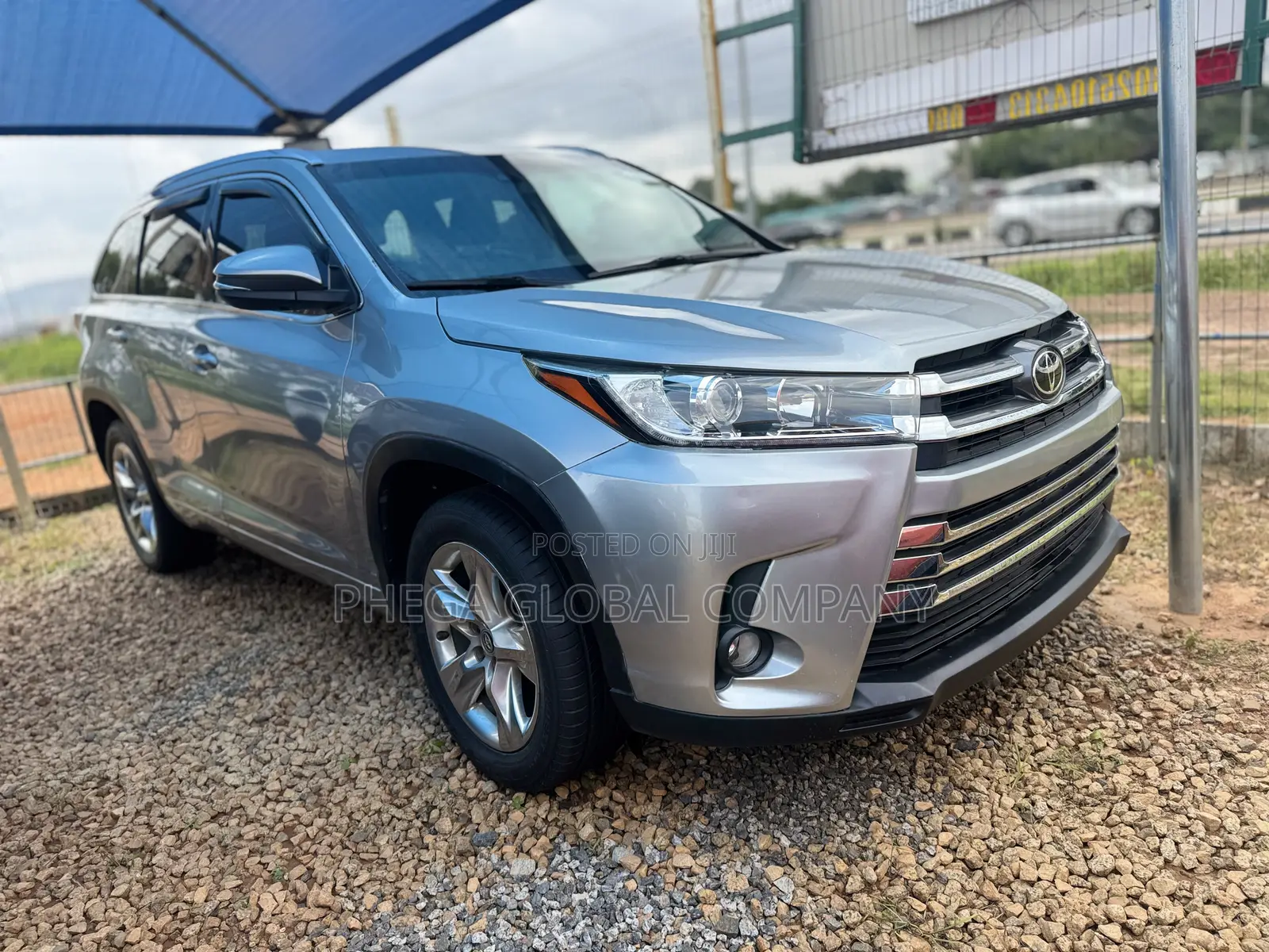 Toyota Highlander Limited V6 4x4 (3.5L 6cyl 6A) 2016 Gray